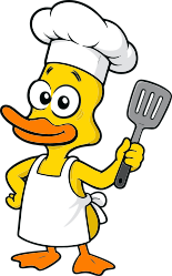 ASB-Ente-kocht Planschis Papa